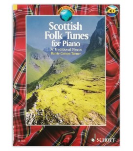 Capa do livro Scottish Folk Tunes for Piano