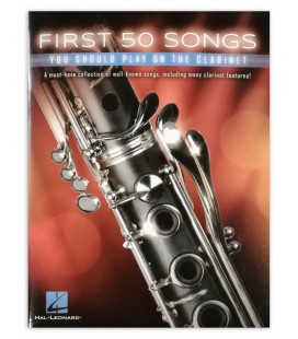 Portada del libro First 50 Songs You Should Play on Clarinet