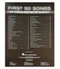 Índice do livro First 50 Songs You Should Play on Clarinet