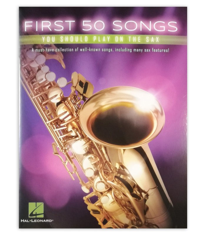 Capa do livro First 50 Songs You Should Play on Saxophone