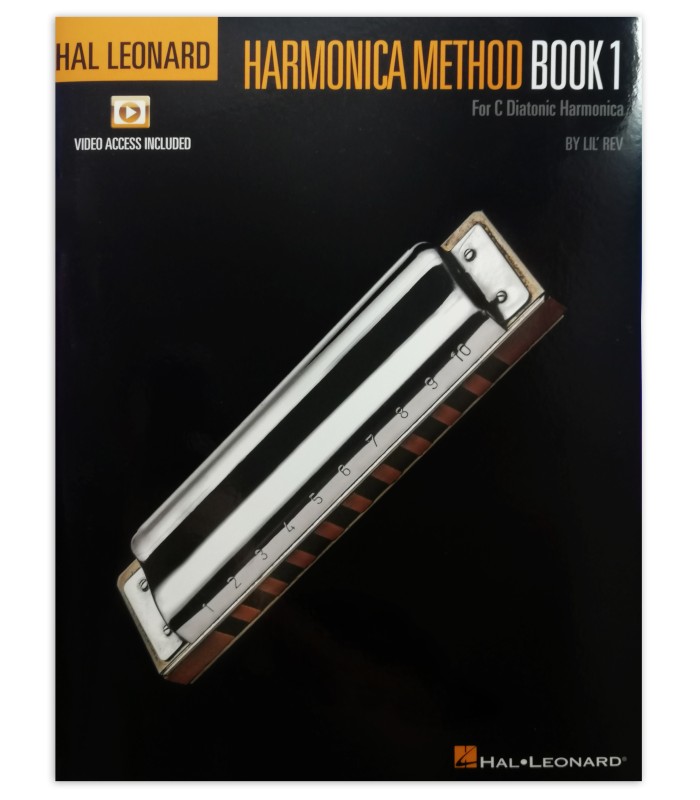 Capa do livro Hal Leonard Harmonica Method Book 1