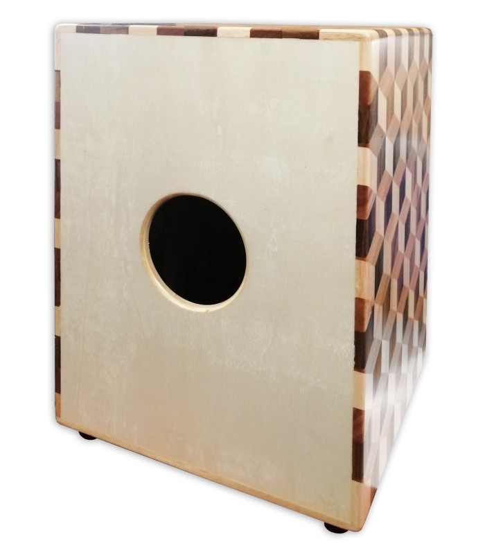 Oak box of the cajón LP model LP1423 Cube 3D