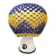 Detail of the Jenigor beads of the afuche LP model LP484 Shekere Jim Greiner