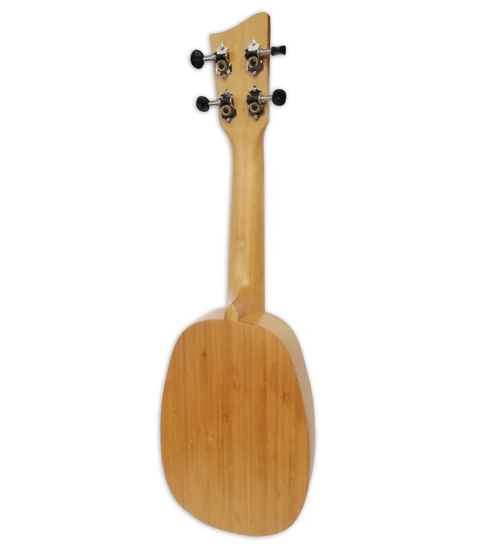 Fundo e ilhargas em bambu do ukulele soprano VGS modelo K-PA-BBH Pineapple Manoa