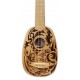 Bamboo top of the soprano ukulele VGS model K-PA-BBH Pineapple Manoa