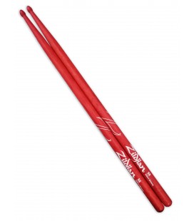 Drumsticks Zildjian model 5A DS in red color