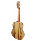 Fondo y aros en ébano blanco de la guitarra clásica Alhambra modelo 6