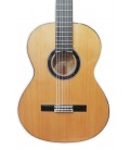 Tampo em cedro maciço da guitarra clássica Alhambra modelo 6