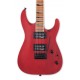 Body and pickups of the electric guitar Jackson model JS24 DKAM Dinky in red
