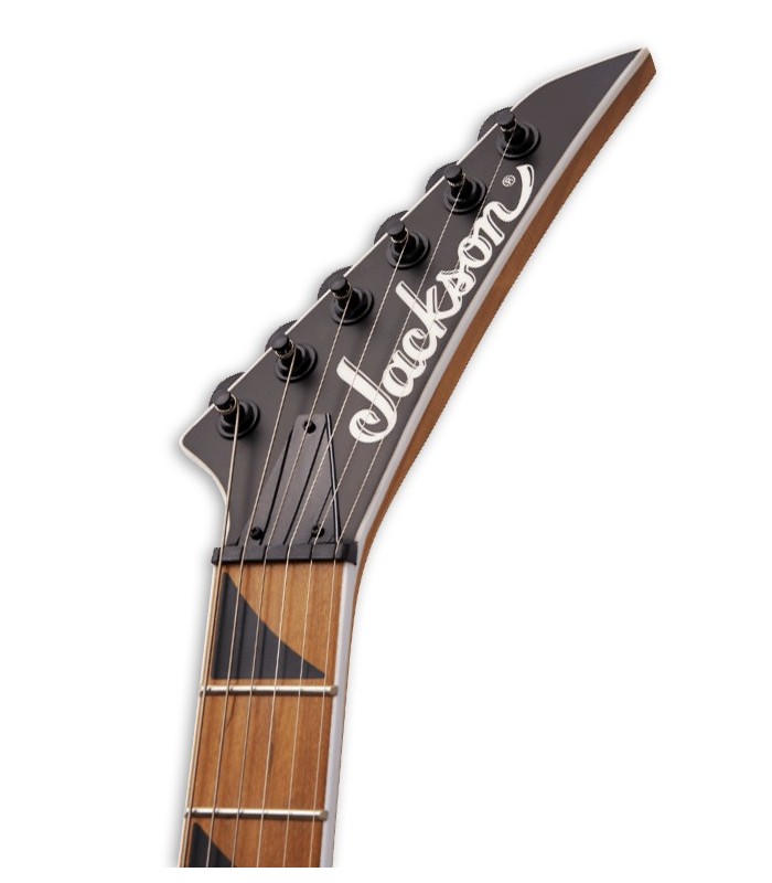 Cabeça da guitarra elétrica Jackson modelo JS24 DKAM Dinky vermelha