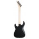 Back of the electric guitar Jackson model JS32Q DKAM Dinky in black