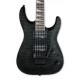 Body and pickups of the electric guitar Jackson model JS32Q DKAM Dinky in black