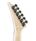Carrilhão da guitarra elétrica Jackson modelo JS32Q DKAM Dinky preta