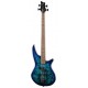 Bass guitar Jackson model JS2P Spectra Bass with blue burst finish