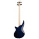 Espalda de la guitarra bajo Jackson modelo JS2P Spectra Bass Blue Burst