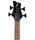 Cabeça da guitarra baixo Jackson modelo JS2P Spectra Bass Blue Burst