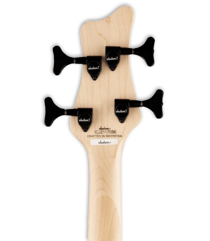 Carrilhão da guitarra baixo Jackson modelo JS2P Spectra Bass Blue Burst