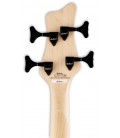 Machine head of the bass guitar Jackson model JS2P Spectra Bass Blue Burst