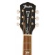 Head of the acoustic guitar Fender model Tim Armstrong Hellcat All Mahogany