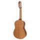 Sapele back and sides of the classical guitar APC model 1C OP simple 3/4 size