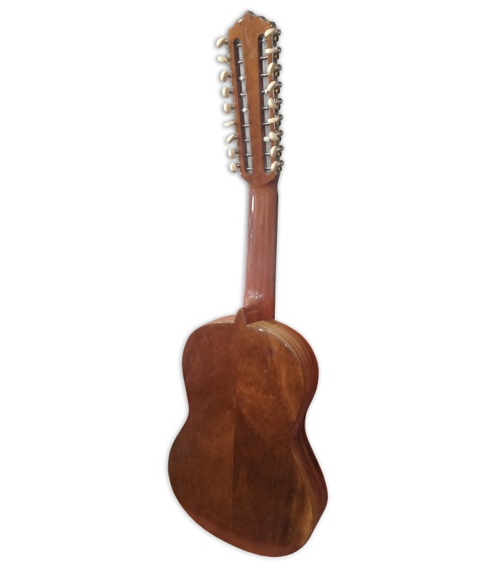 Walnut back and sides of the viola da Terra Artimúsica model VA04S Terceira Simple with 18 strings