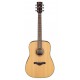 Guitarra folk Ibanez modelo AW65LG Dreadnought com acabamento natural