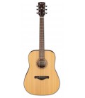 Folk guitar Ibanez model AW65LG Dreadnought with natural finish