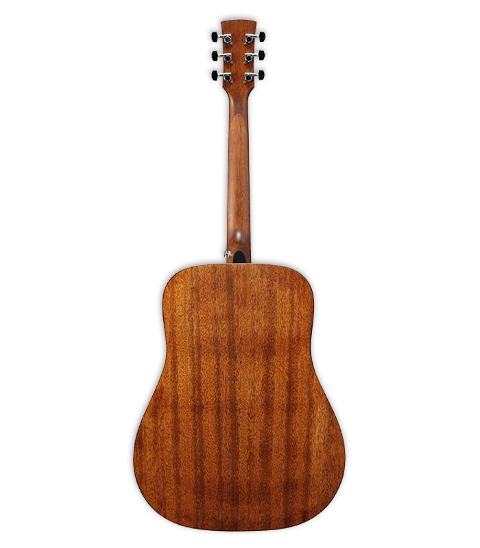 Okoume back and sides of the folk guitar Ibanez model AW65LG Dreadnought