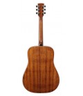 Fondo y aros en Okoume de la guitarra folk Ibanez modelo AW65LG Dreadnought