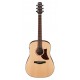 Guitarra eletroacústica Ibanez modelo AAD100E OPN com acabamento natural