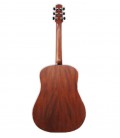 Fundo e ilhargas em okoume da guitarra eletroacústica Ibanez modelo AAD100E OPN