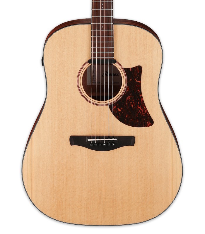 Tapa en abeto Sitka maciza de la guitarra electroacústica Ibanez modelo AAD100E OPN