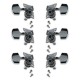 Tuning machines Fire&Stone model 545500 chromed plated for acoustic guitar
