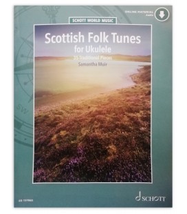 Índice do livro Scottish Folk Tunes for Ukulele