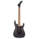 Guitarra eléctrica Jackson modelo JS24 DKAM Dinky en color negro