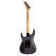 Back of the electric guitar Jackson model JS24 DKAM Dinky in black