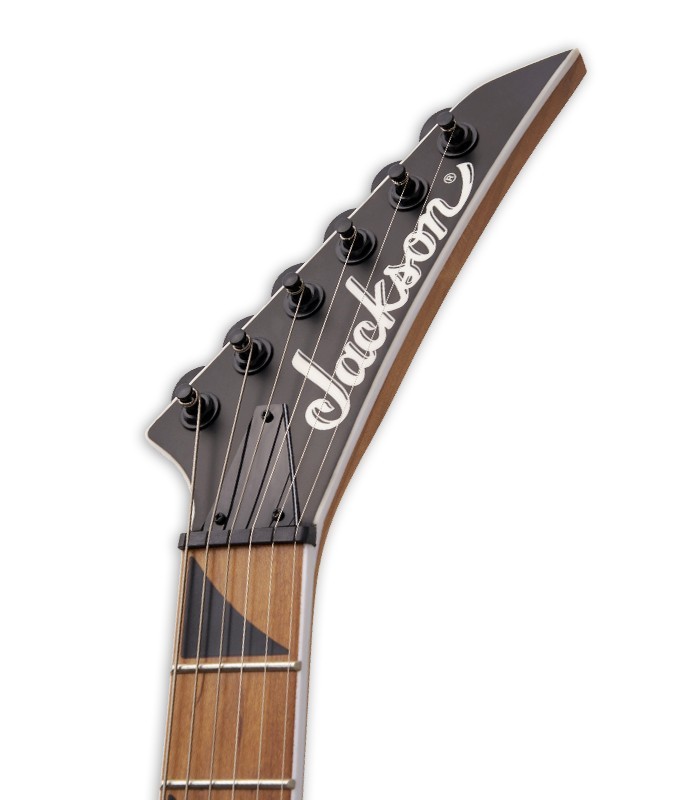 Head of the electric guitar Jackson model JS24 DKAM Dinky in black