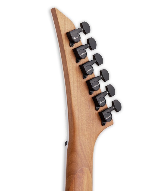 Carrilhão da guitarra elétrica Jackson modelo JS24 DKAM Dinky preto