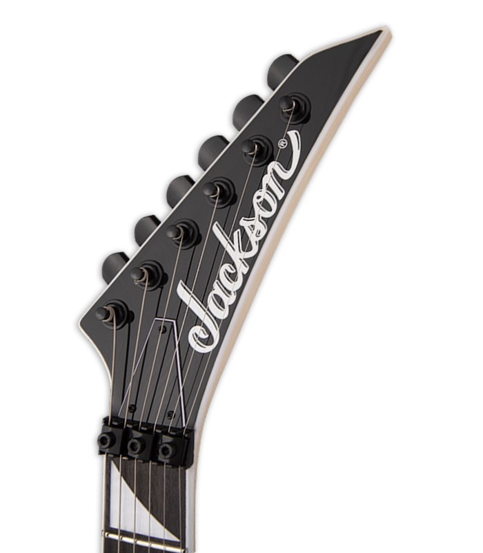 Cabeça da guitarra elétrica Jackson modelo JS32Q DKAM Dinky verde