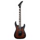 Guitarra elétrica Jackson modelo JS32Q DKAM Dinky com acabamento Dark Sunburst