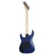 Espalda de la guitarra eléctrica Jackson modelo JS32Q DKAM Dinky azul