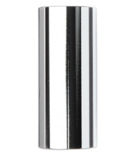 Slide Dunlop model 220 in metal chrome plated of medium size for guitar