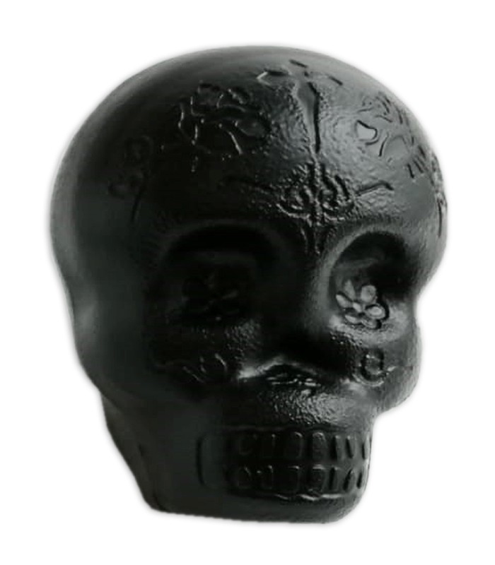 Shaker LP modelo LP006 Skull Shaker na cor preta