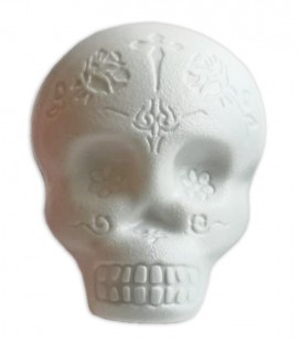 Shaker LP modelo LP006 Skull Shaker en color blanco