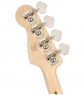 Carrilhão da guitarra baixo Fender Squier modelo Affinity Precision Bass PJ FSR MN na cor Surf Green
