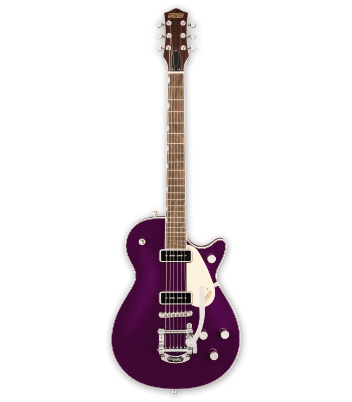 Guitarra elétrica Gretsch modelo G5210 P90 Electromatic Jet Single Cut Two 90 acabamento Amethist