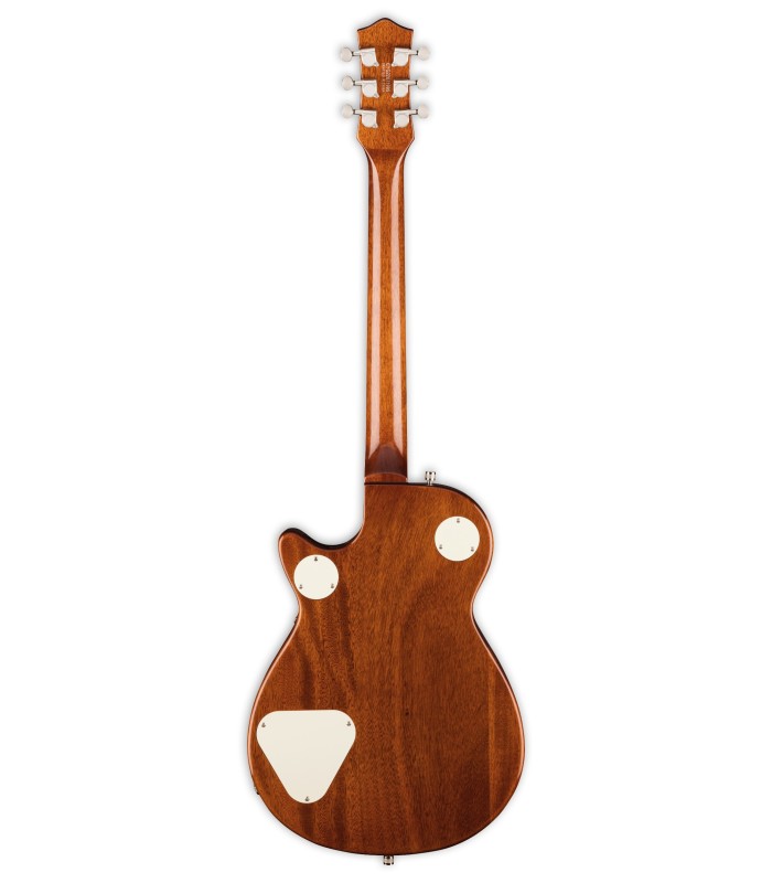Espalda de la guitarra eléctrica Gretsch modelo G5210 P90 Electromatic Jet Single Cut Two 90 Amethist