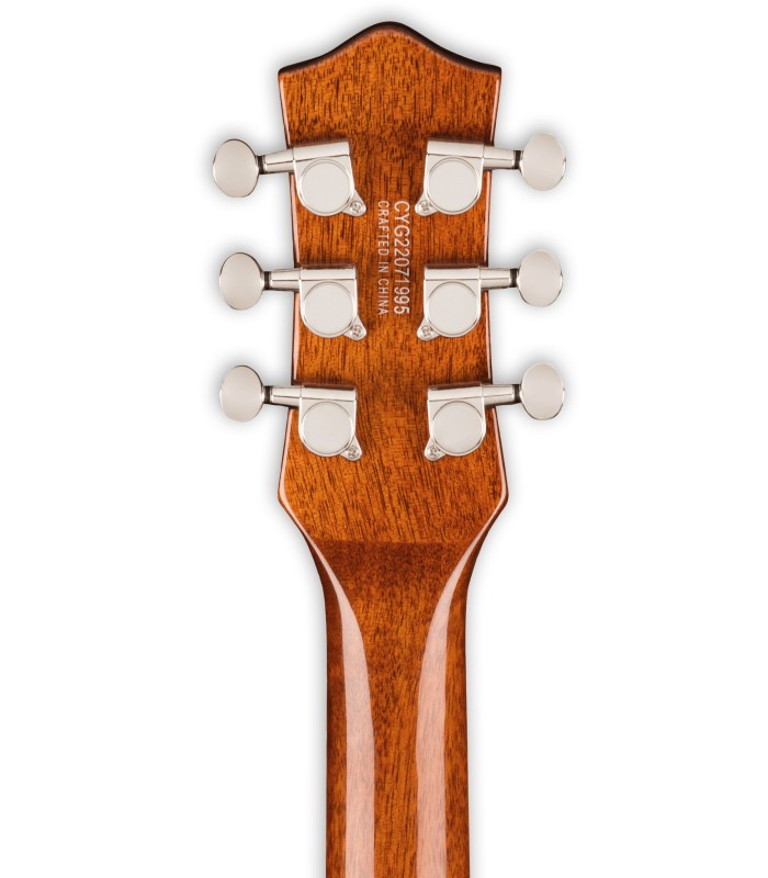 Head of the electric guitar Gretsch model G5210 P90 Electromatic Jet Single Cut Two 90 amethist