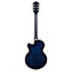 Costas da guitarra elétrica Gretsch modelo G5655T Electromatic CB JR Bigsby Hudson Sky