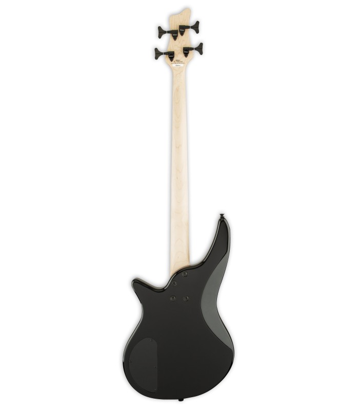 Espalda de la guitarra bajo Jackson modelo JS2 Spectra Gloss Black